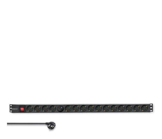 QOLTEC PDU do RACK | 16A | 16xSCHUKO | Pionowa | 1.8m 54605 - 1257510 - zdjęcie